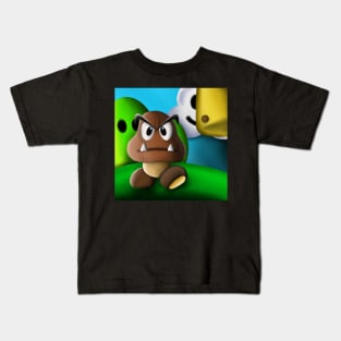 Mushroom monster Kids T-Shirt